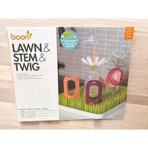 boon Lawn & Stem & Twig Drying Rack Bundle Baby Bottle New